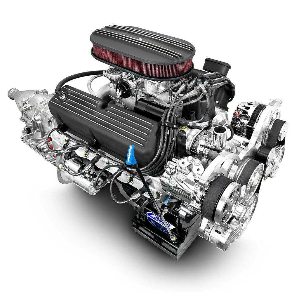 BluePrint Engines B347K4R7 Standard Edition Ford Compatible - Carb - Polished Kit for Select Ford B-100, Ford B-150, Ford B-200, Ford B-200 Panel, Ford Bronco, Ford Cougar, Ford Country Sedan, Ford Country Squire, Ford Custom, Ford Custom 500, Ford E-100
