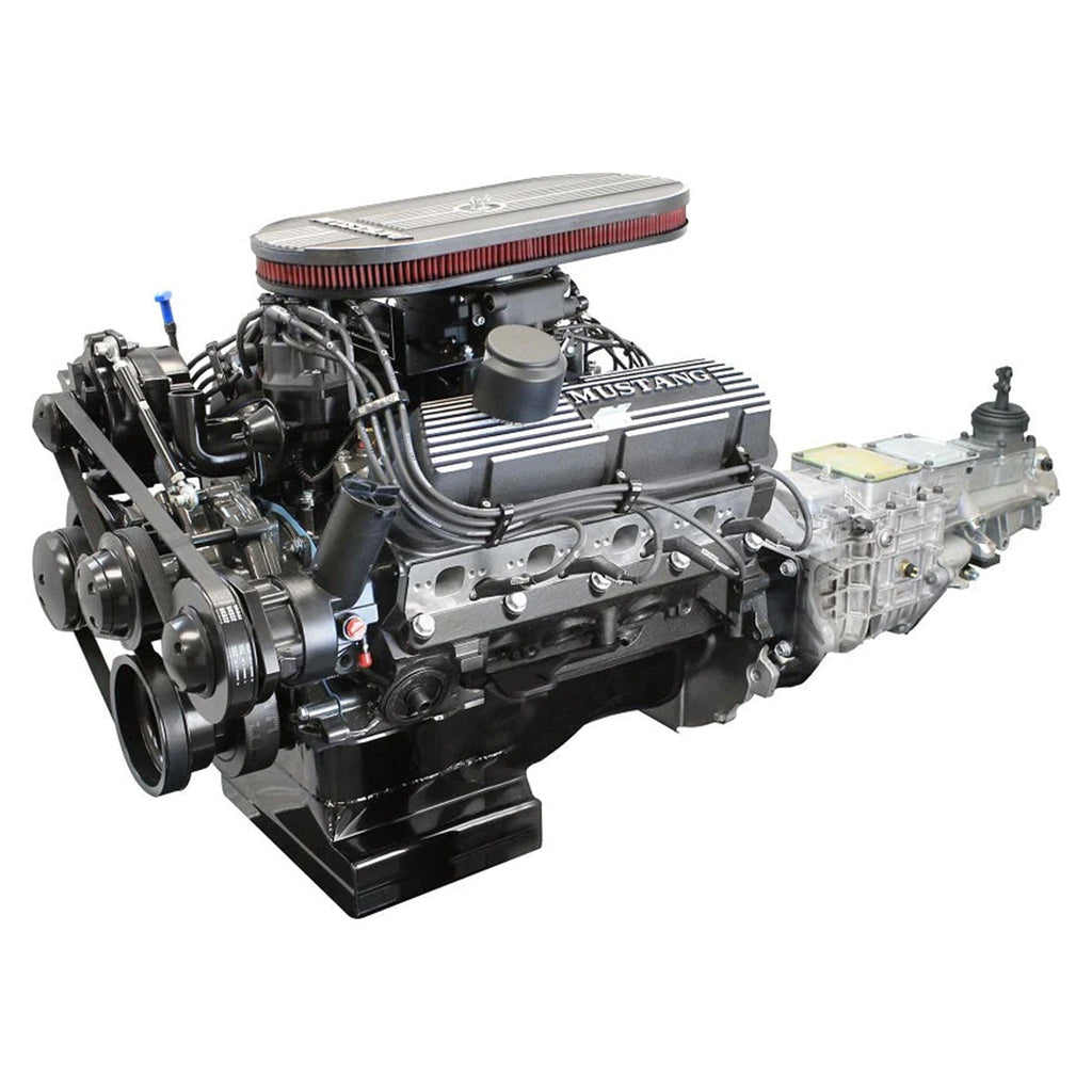 BluePrint Engines B347KBTKXM Mustang Edition Ford Compatible - Carb - Black Kit for Select Ford B-100, Ford B-150, Ford B-200, Ford B-200 Panel, Ford Bronco, Ford Cougar, Ford Country Sedan, Ford Country Squire, Ford Custom, Ford Custom 500, Ford E-100