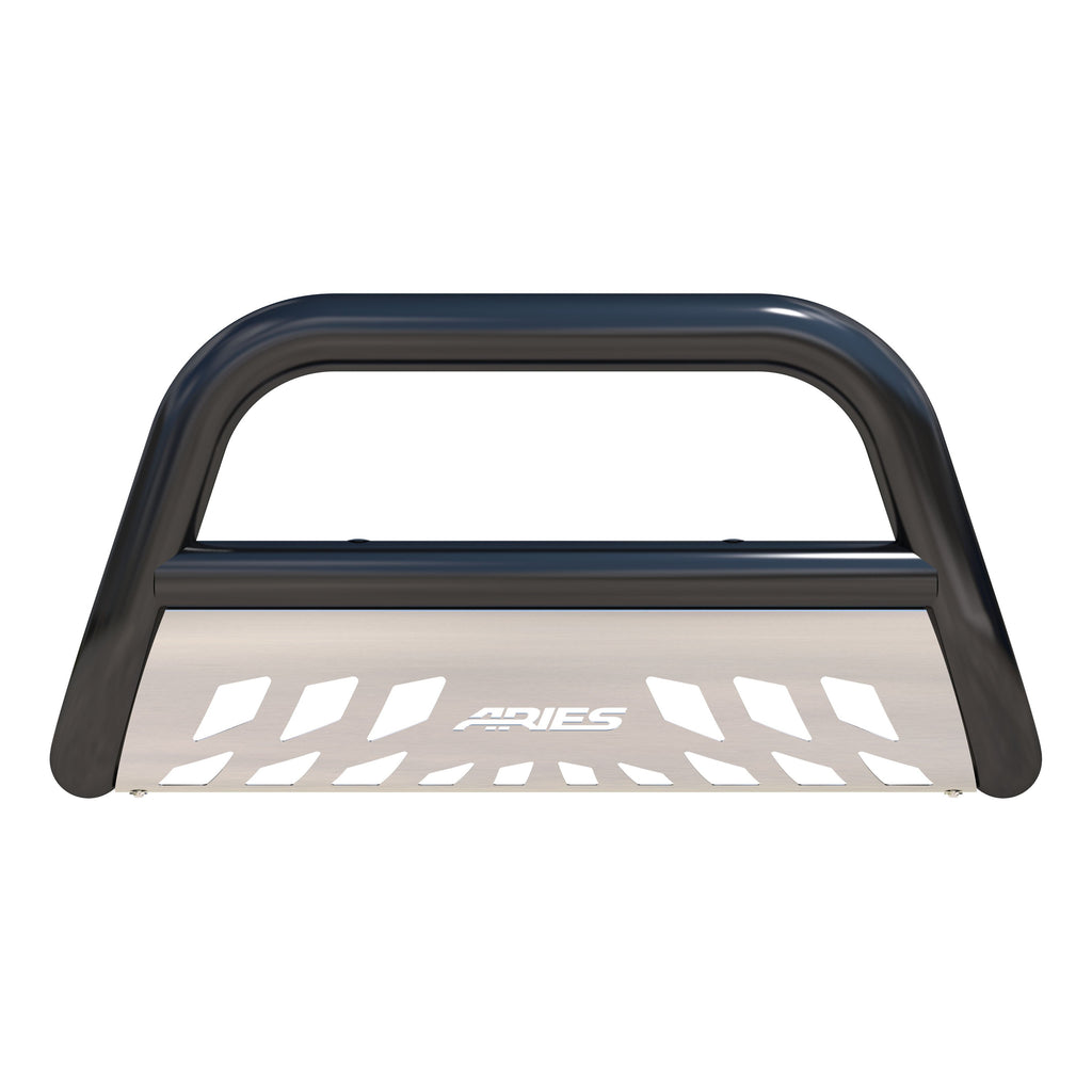 ARIES B35-9001 3" Black Steel Bull Bar, Select Nissan Armada, Titan for Select Nissan TITAN