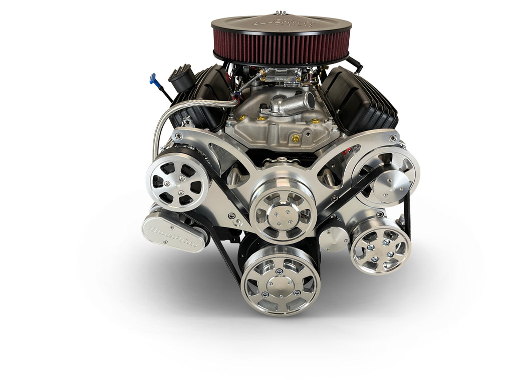 BluePrint Engines B383K700 Standard Edition GM Compatible Builder Series - Carb - Polished Pulley Kit for Select Buick Apollo, Buick Centurion, Buick Century, Buick Commercial Chassis, Buick Electra, Buick Estate Wagon, Buick GS, Buick GS 350, Buick GS