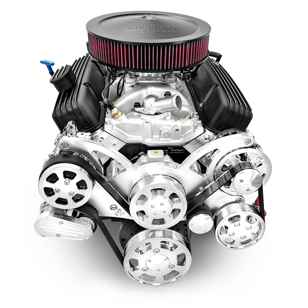 BluePrint Engines B400FK700 Standard Edition GM Compatible Builder Series - EFI - Polished Pulley Kit for Select Buick Apollo, Buick Centurion, Buick Century, Buick Commercial Chassis, Buick Electra, Buick Estate Wagon, Buick GS, Buick GS 350, Buick GS