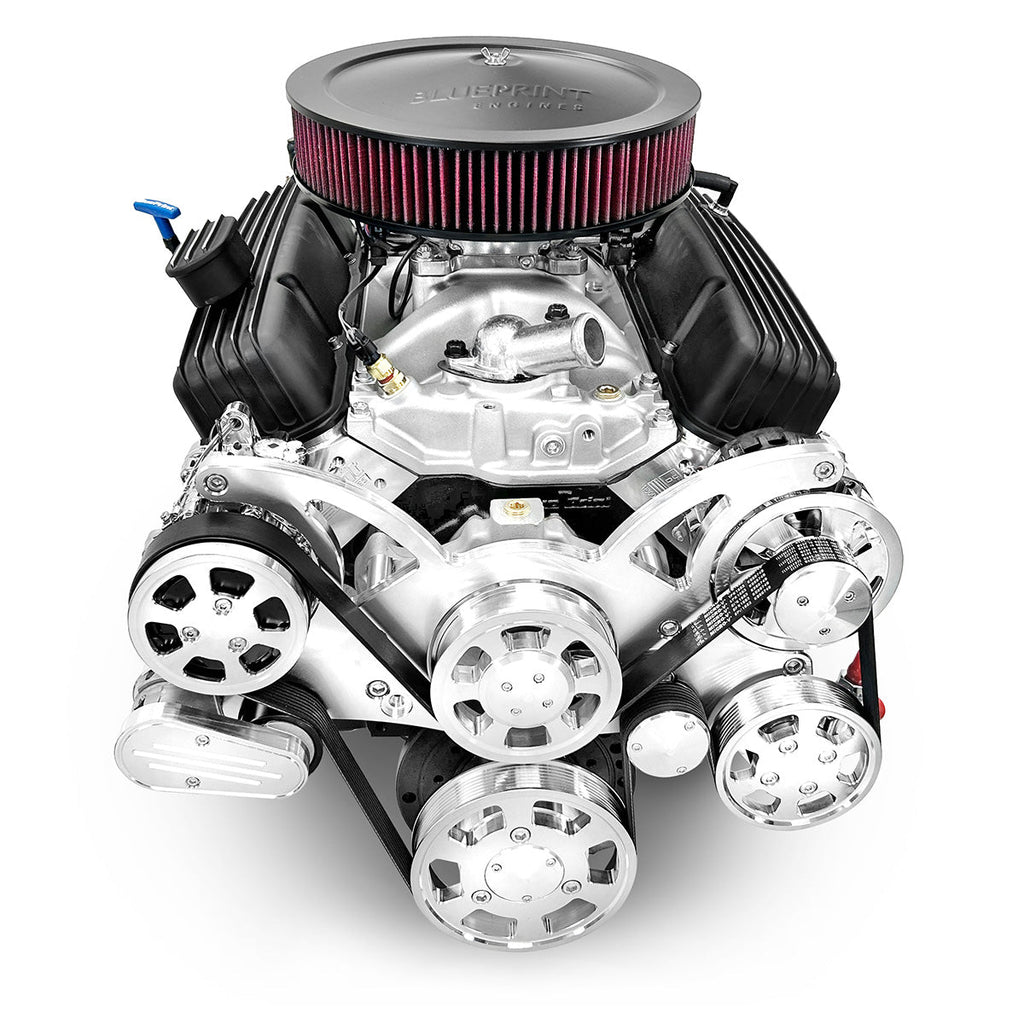 BluePrint Engines B400FKTKX Standard Edition GM Compatible Builder Series - EFI - Polished Pulley Kit for Select Buick Apollo, Buick Centurion, Buick Century, Buick Commercial Chassis, Buick Electra, Buick Estate Wagon, Buick GS, Buick GS 350, Buick GS
