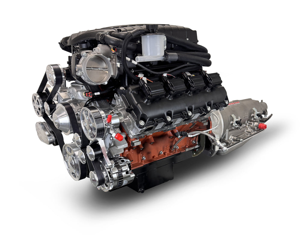 BluePrint Engines B426SCTK4L8 Standard Chrysler HEMI Compatible Builder Series -Supercharged-Polished P. for Select Chrysler 300, Chrysler New Yorker, Chrysler Newport, Chrysler Town & Country, Dodge 330, Dodge 440, Dodge 880, Dodge Challenger, Dodge