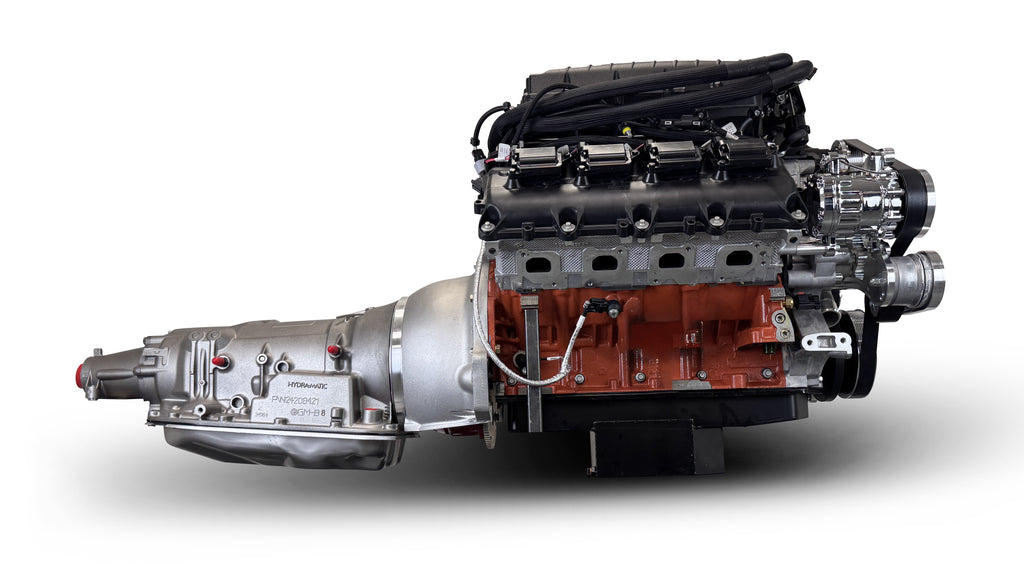 BluePrint Engines B426SCTK4L8 Standard Chrysler HEMI Compatible Builder Series -Supercharged-Polished P. for Select Chrysler 300, Chrysler New Yorker, Chrysler Newport, Chrysler Town & Country, Dodge 330, Dodge 440, Dodge 880, Dodge Challenger, Dodge