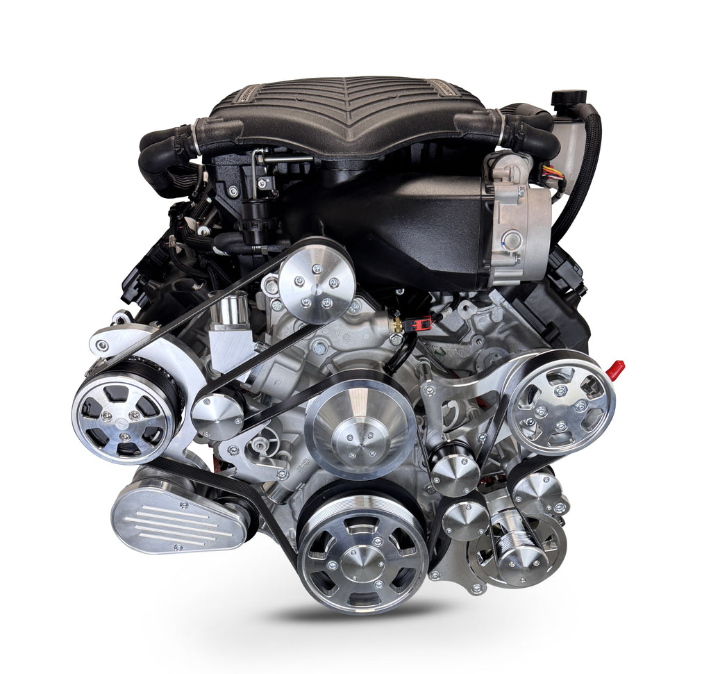 BluePrint Engines B426SCTK4L8 Standard Chrysler HEMI Compatible Builder Series -Supercharged-Polished P. for Select Chrysler 300, Chrysler New Yorker, Chrysler Newport, Chrysler Town & Country, Dodge 330, Dodge 440, Dodge 880, Dodge Challenger, Dodge