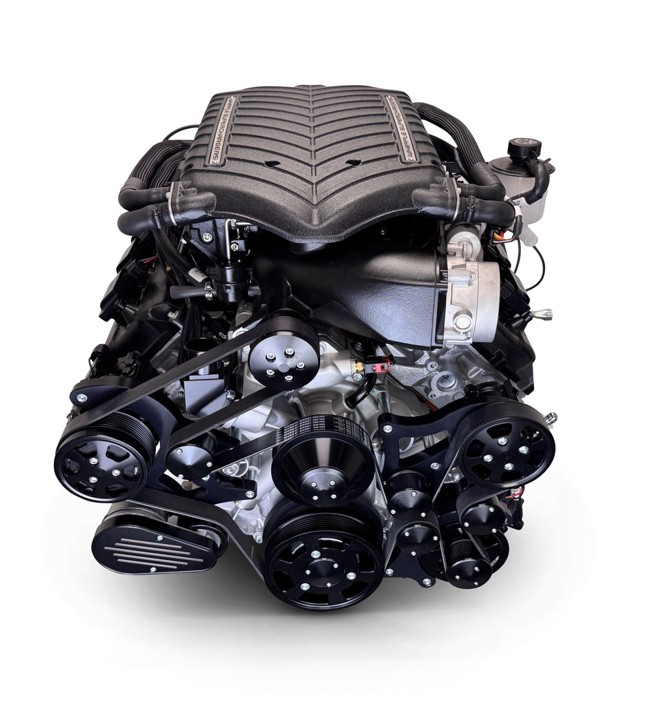 BluePrint Engines B426SCTKBT56 Standard Chrysler HEMI Compatible Builder Series -Supercharged-Black Pulley for Select Chrysler 300, Chrysler New Yorker, Chrysler Newport, Chrysler Town & Country, Dodge 330, Dodge 440, Dodge 880, Dodge Challenger, Dodge