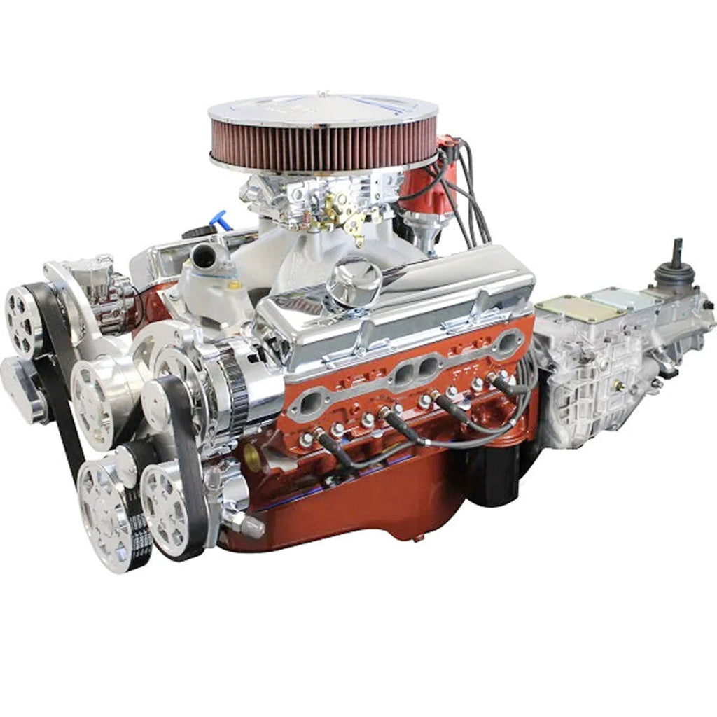 BluePrint Engines B427K700 Standard Edition GM Compatible Builder Series - Carb - Polished Pulley Kit for Select Chevrolet Bel Air, Chevrolet Biscayne, Chevrolet Blazer, Chevrolet Brookwood, Chevrolet C10, Chevrolet C10 Pickup, Chevrolet C10 Suburban,
