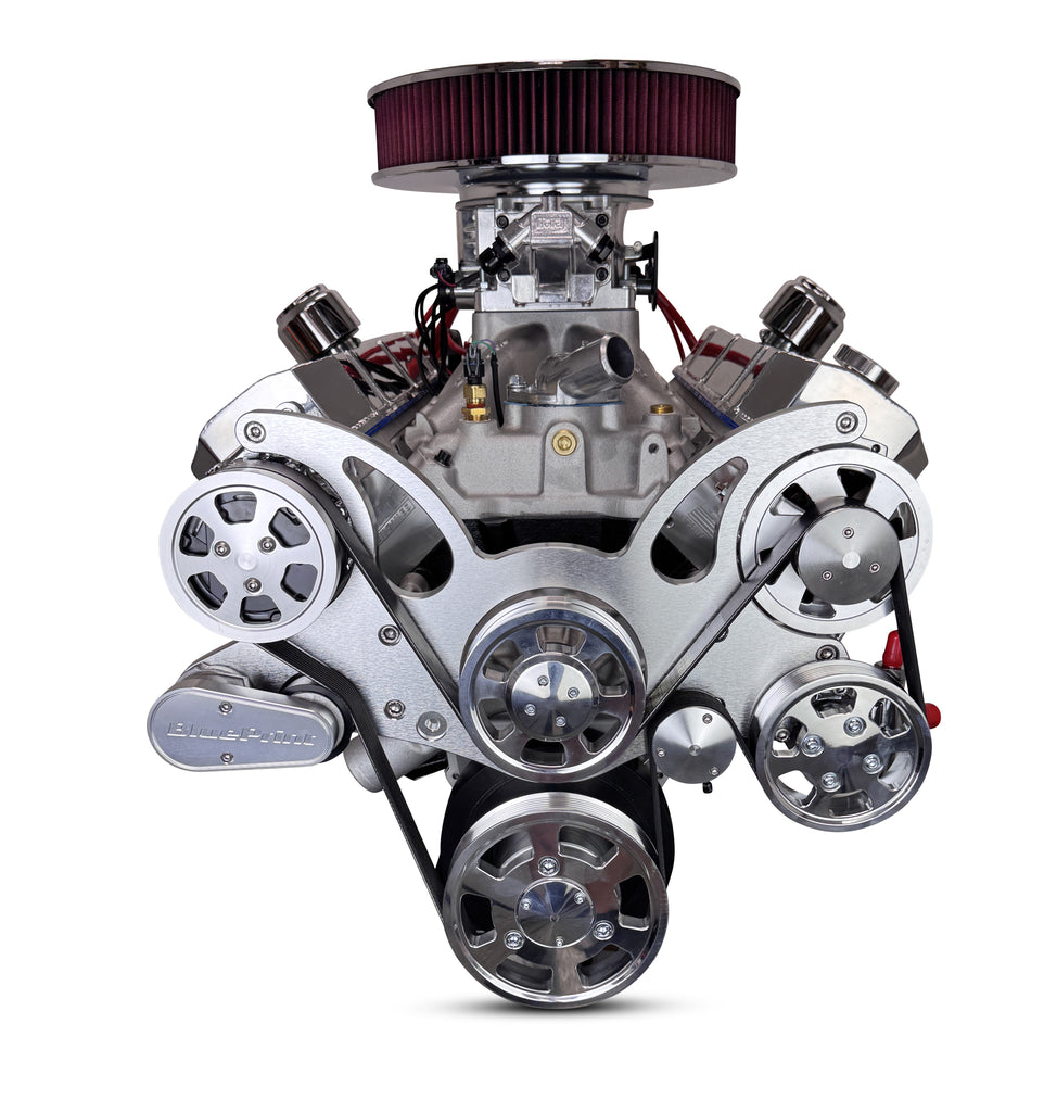 BluePrint Engines B598FK4L8 Standard Edition GM Compatible Builder Series - EFI - Polished Pulley Kit