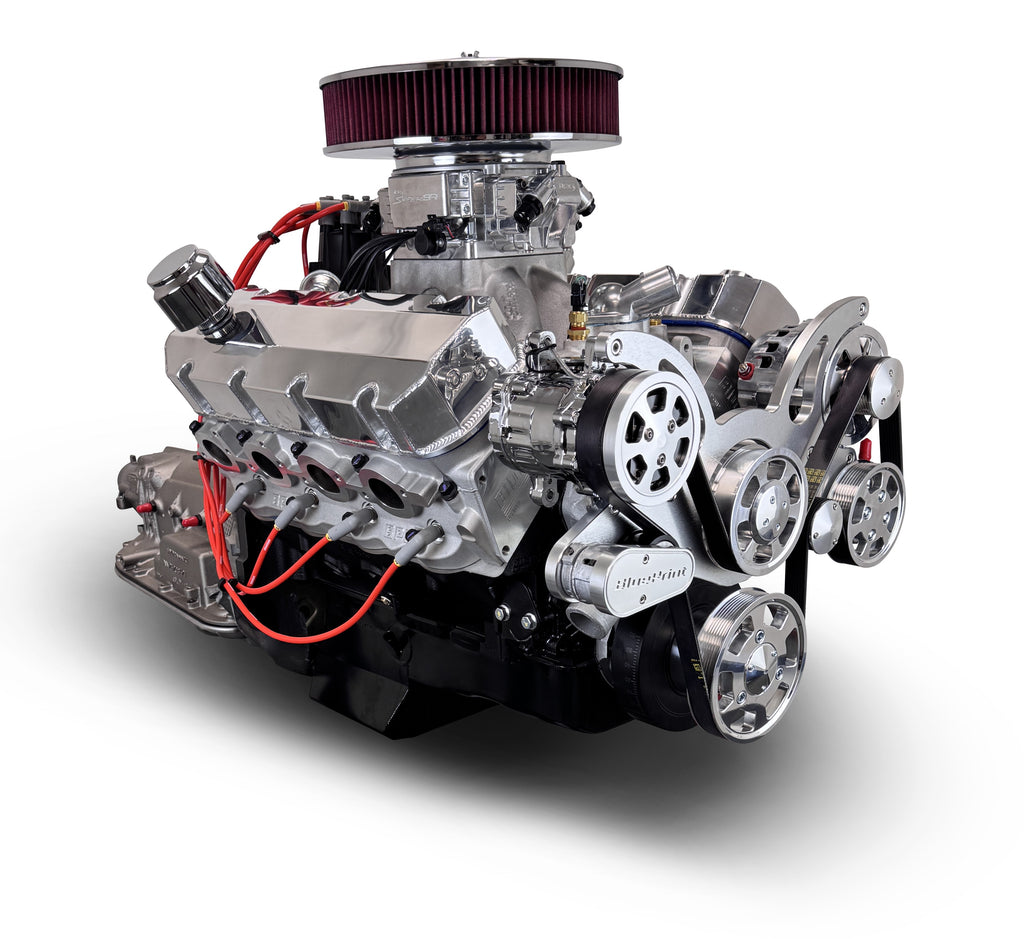 BluePrint Engines B598FK4L8 Standard Edition GM Compatible Builder Series - EFI - Polished Pulley Kit