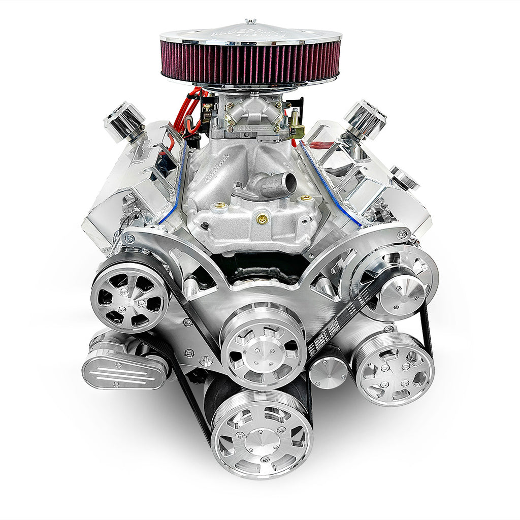 BluePrint Engines B632K4L8 Standard Edition GM Compatible Builder Series - EFI - Polished Pulley Kit