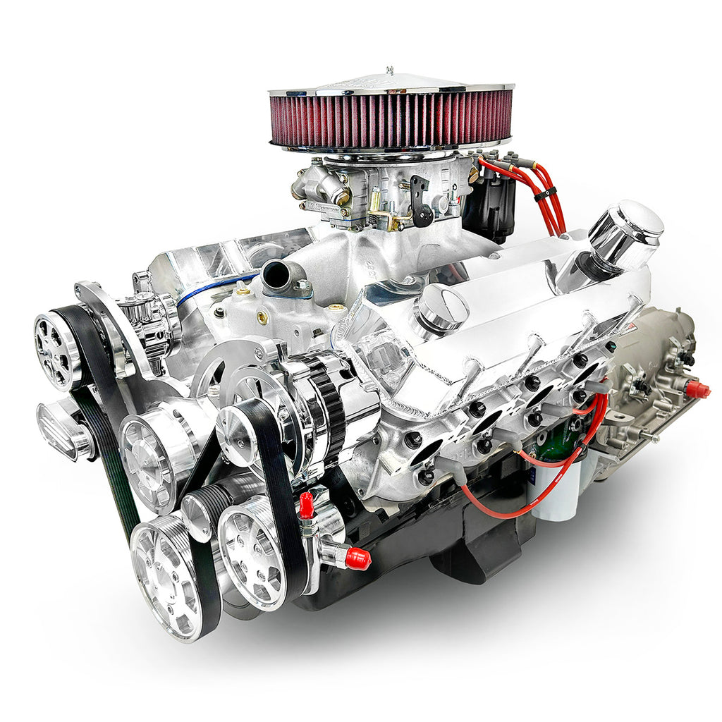 BluePrint Engines B632K4L8 Standard Edition GM Compatible Builder Series - EFI - Polished Pulley Kit
