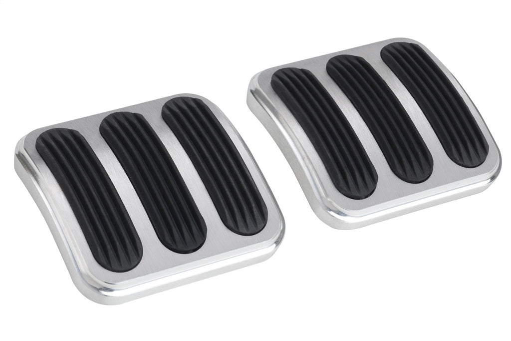 Lokar BAG-6174 Brake And Clutch Pedal Pad Set for Select Jeep CJ3, Jeep CJ5, Jeep CJ5A, Jeep CJ6, Jeep CJ6A, Jeep CJ7, Jeep Cherokee, Jeep Scrambler, Jeep TJ, Jeep Willys, Jeep Wrangler