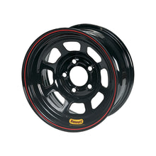 Load image into Gallery viewer, BASSETT 47SF2 Wheel 14x7 D-Hole 5x 4.5in 2in BS Black