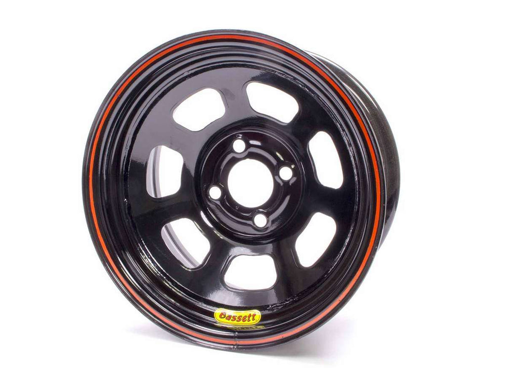 BASSETT 47SP3 Wheel 14x7 D-Hole 4x4.25 in 3in BS Black