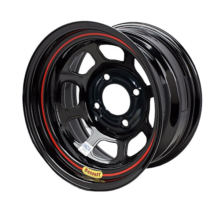 BASSETT 57RH4 Wheel 15in x 7in 4x100mm Black
