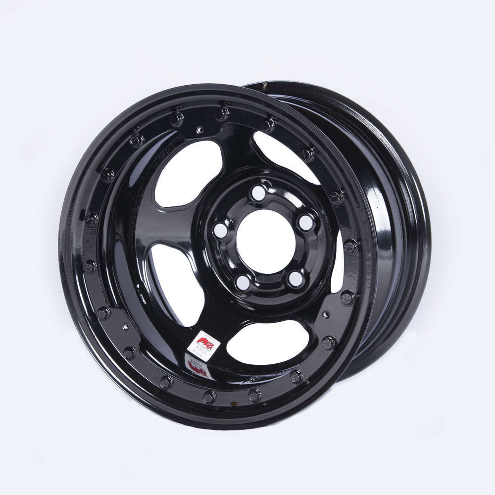 BASSETT 58A52ILK 15x8 IMCA Black Beadlock Inertia 5x5
