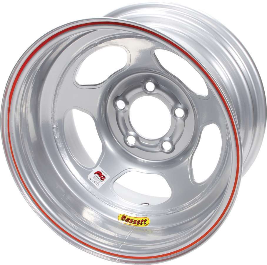 BASSETT 58AC3IS 15x8 IMCA Silver Inertia  5x4.75