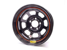 Load image into Gallery viewer, BASSETT 58DC2I 15x8 ICMA Wheel D-Hole Black 5x4.75