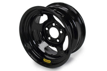 Load image into Gallery viewer, BASSETT 58R53EBTAB Wheel 15x8 Black Inerita 5x5 w/ Mudcover Tabs