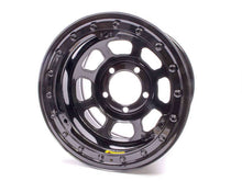 Load image into Gallery viewer, BASSETT 59D54LK 15 x 8.75 B/L Black 5x5 4in BS D-Hole