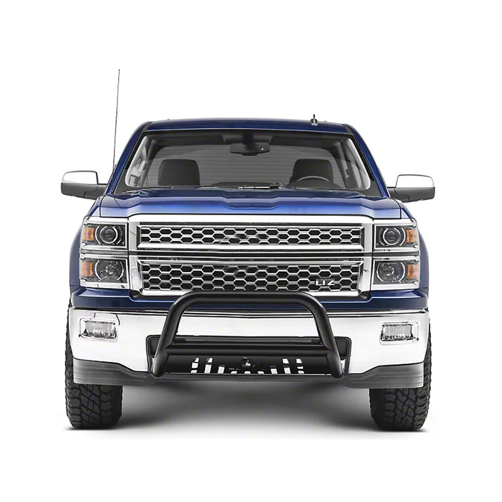 Black Horse Off Road BB037411A-SP Bull Bar for Select Cadillac Escalade, Cadillac Escalade ESV, Cadillac Escalade EXT, Chevrolet Avalanche, Chevrolet Silverado 1500, Chevrolet Silverado LD, Chevrolet Suburban, Chevrolet Suburban 1500, Chevrolet Tahoe,