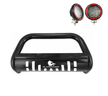 Load image into Gallery viewer, Black Horse Off Road BB080009A-SP-PLFR Bull Bar Kit for Select Jeep Commander, Jeep Grand Cherokee
