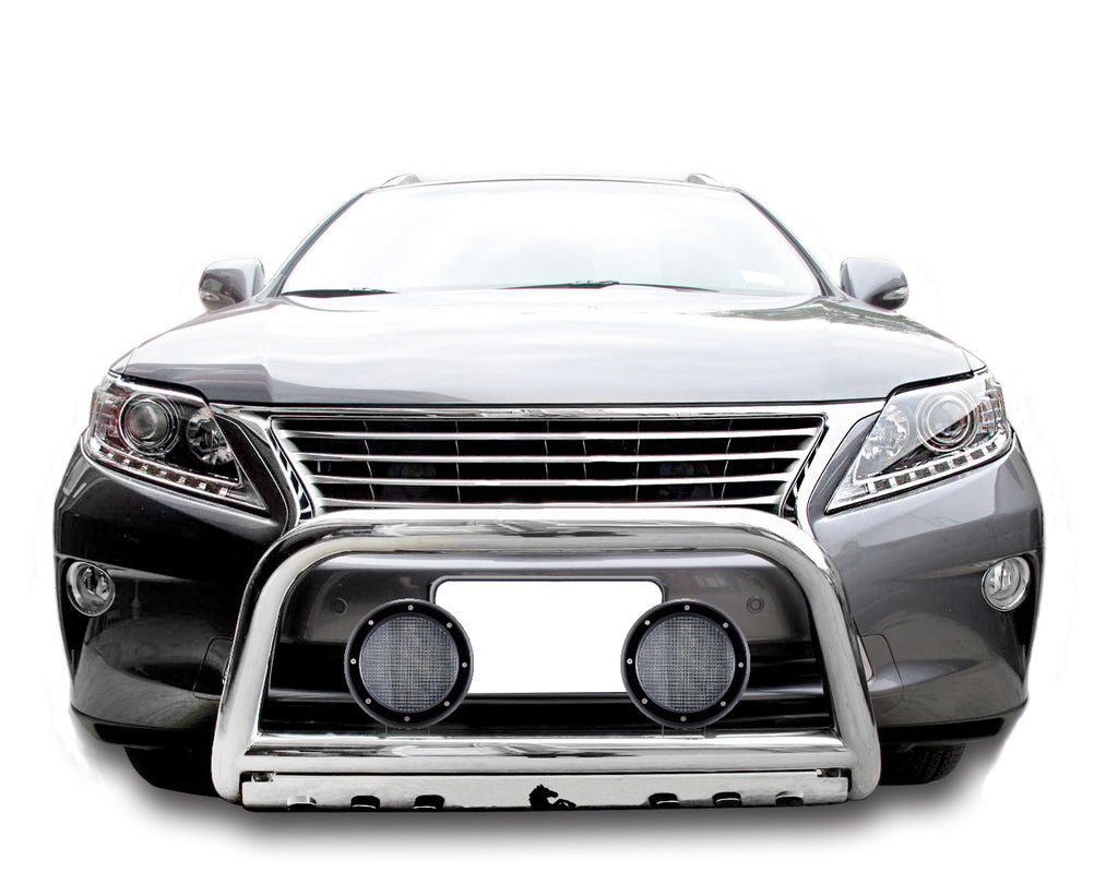Black Horse Off Road BB091009-SP-PLFB Bull Bar Kit for Select Lexus RX350, Lexus RX450h, Toyota Highlander