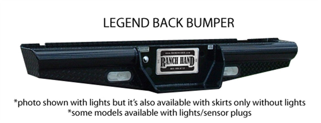 Ranch Hand BBC110BLSL Legend Series Rear Bumper - Truck Part Superstore