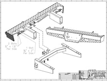 Load image into Gallery viewer, Ranch Hand BBC110BLSL Legend Series Rear Bumper - Truck Part Superstore