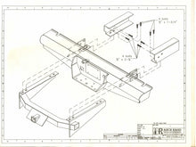 Load image into Gallery viewer, Ranch Hand BBF050BLL Legend Series Rear Bumper for Select Ford F-250 Super Duty, Ford F-350 Super Duty