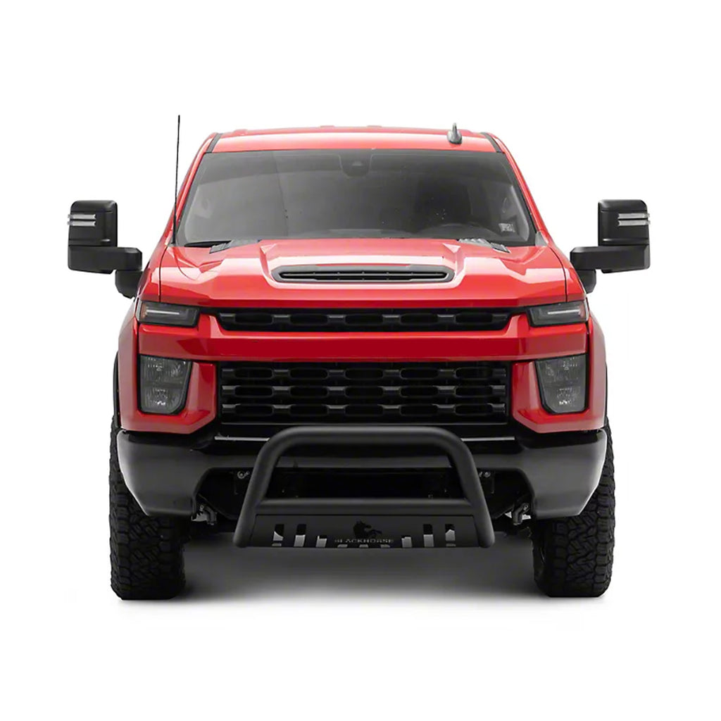 Black Horse Off Road BBGT30A-SP Bull Bar for Select Chevrolet Silverado HD, Chevrolet Silverado HD, GMC Sierra HD, GMC Sierra HD