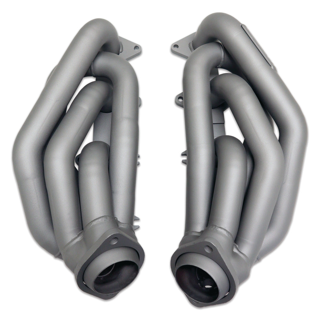BBK Performance Parts 1612 2005-2010 MUSTANG GT 1-5/8 SHORTY TUNED LENGTH HEADERS (TITANIUM CERAMIC) for Select Ford Mustang