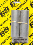 B and B PERFORMANCE PRODUCTS 68790 Aluminum 4in V/C Breather Tube Kit (Pair)