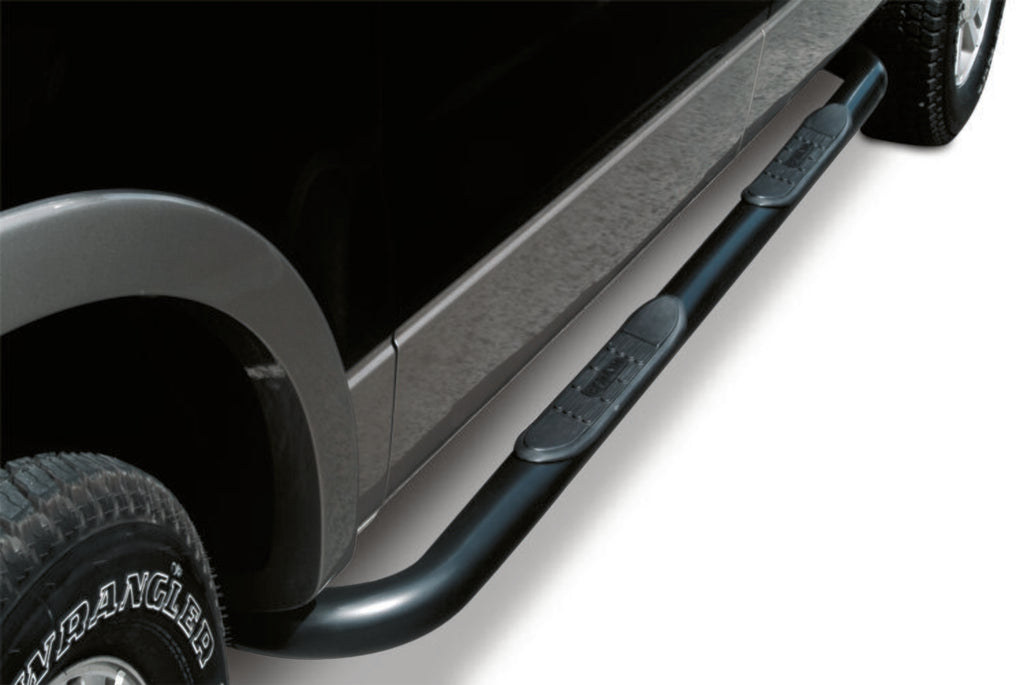 Go Rhino 4431B 4000 Series Side Steps with Mounting Brackets Kit - Black Powder Coat for Select Toyota Tacoma