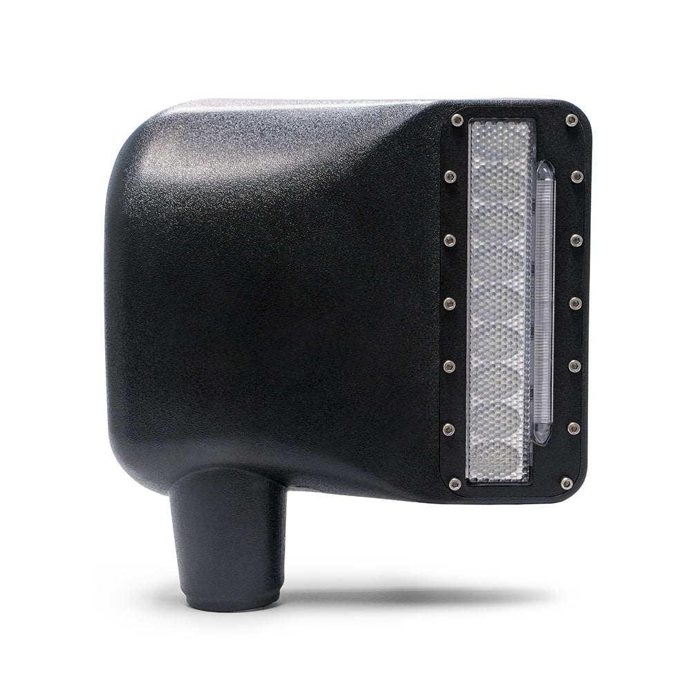 DV8 Offroad BCME27W3W LED Mirror Covers; Pair for Select Jeep Wrangler, Jeep Wrangler JK