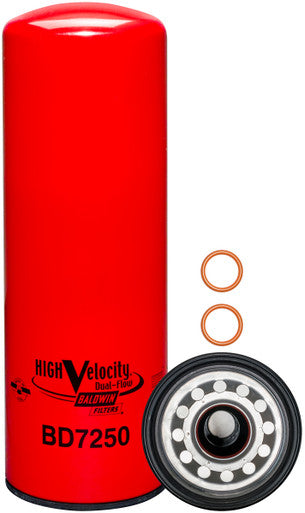 Baldwin BD7250 High Velocity Dual-Flow Lube Spin-on