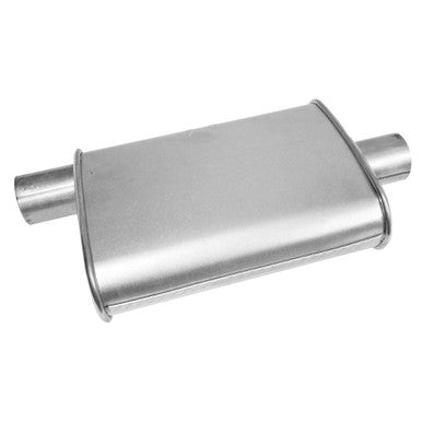 Walker Exhaust 17602 Installer Turbo Universal Exhaust Muffler 2" Inlet (ID) 2" Outlet (ID)