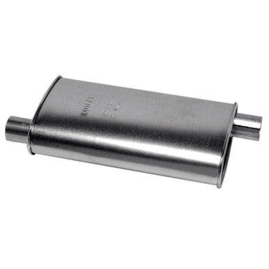 Walker Exhaust 18235 SoundFX Direct Fit Exhaust Muffler 2.25" Inlet (ID) 2.25" Outlet (ID)