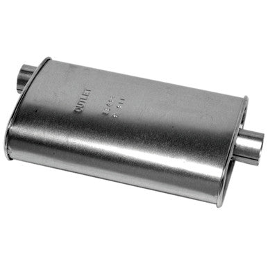 Walker Exhaust 18442 SoundFX Direct Fit Exhaust Muffler 2.25" Inlet (ID) 2.25" Outlet (ID)