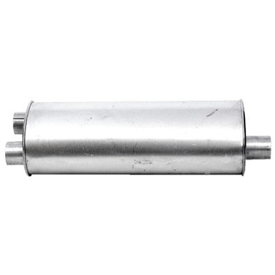 Walker Exhaust 18906 SoundFX Direct Fit Exhaust Muffler 2.5" Inlet (ID) 2.75" Outlet (OD)