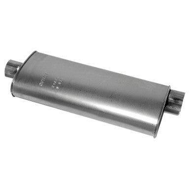 Walker Exhaust 21054 Quiet-Flow SS Direct Fit Exhaust Muffler 3" Inlet (ID) 3" Outlet (ID)