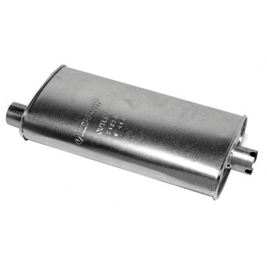 Walker Exhaust 21276 Quiet-Flow SS Direct Fit Exhaust Muffler 2.25" Inlet (ID) 2.25" Outlet (ID)