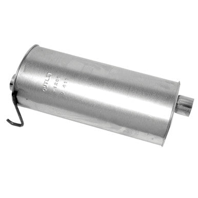 Walker Exhaust 21286 Quiet-Flow SS Direct Fit Exhaust Muffler 2.25" Inlet (ID) 2.25" Outlet (ID)