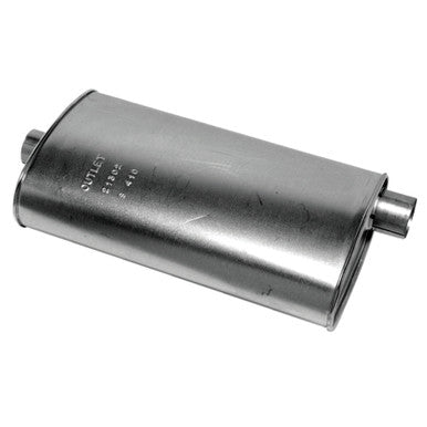 Walker Exhaust 21302 Quiet-Flow SS Direct Fit Exhaust Muffler 2.5" Inlet (ID) 2.25" Outlet (ID)