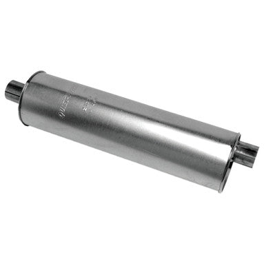 Walker Exhaust 21377 Quiet-Flow SS Direct Fit Exhaust Muffler 2.5" Inlet (ID) 2.5" Outlet (ID)