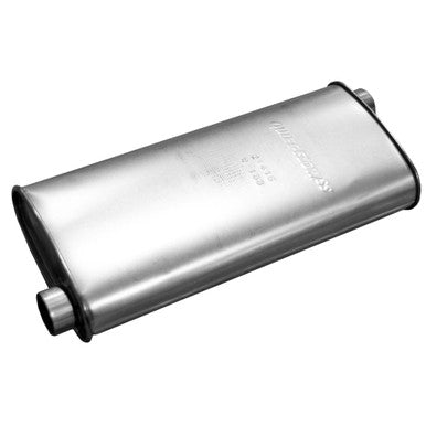 Walker Exhaust 21415 Quiet-Flow SS Direct Fit Exhaust Muffler 2.25" Inlet (ID) 2.25" Outlet (ID)
