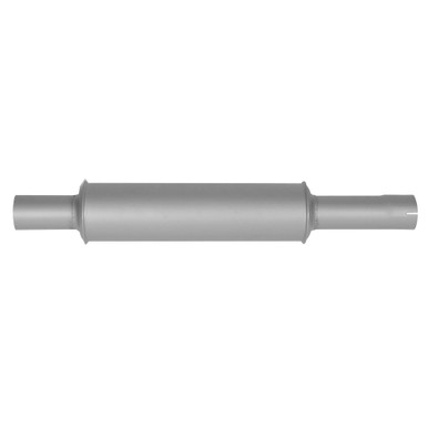 Walker Exhaust 21473 Heavy Duty Direct Fit Exhaust Muffler 2.5" Inlet (ID) 2.5" Outlet (OD)