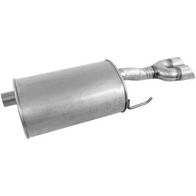 Walker Exhaust 21502 Quiet-Flow SS Direct Fit Exhaust Muffler 2" Inlet (OD) 2.25" Outlet (OD)