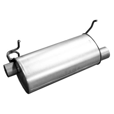 Walker Exhaust 21507 Quiet-Flow SS Direct Fit Exhaust Muffler 3" Inlet (ID) 3" Outlet (ID)