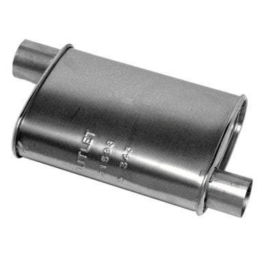 Walker Exhaust 21598 Quiet-Flow Direct Fit Exhaust Muffler 2" Inlet (ID) 2.25" Outlet (ID)